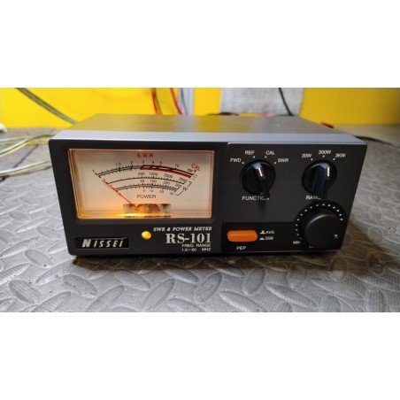 NISSEI RS101 ROSMETRO WATTMETRO 1,6-60MHZ 3KW - OTTIMO STATO