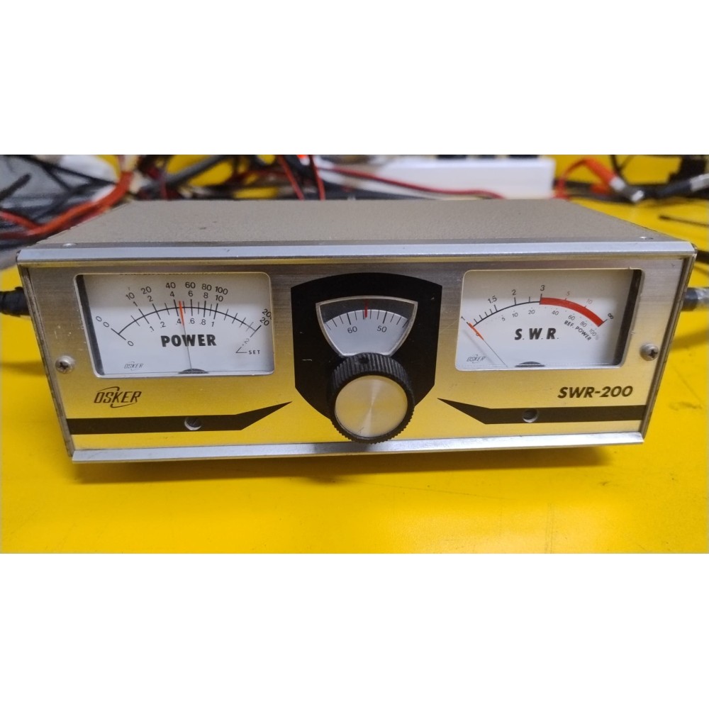 OSKER SWR-200 ROSMETRO WATTMETRO 3,5/150MHZ