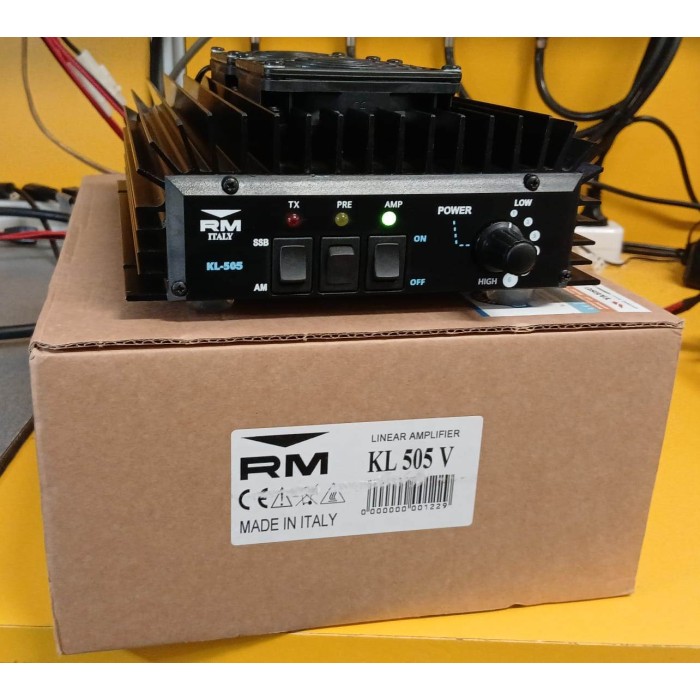 RM KL505V AMPLIFICATORE LINEARE HF 300W 12V - PARI AL NUOVO - UNICO PROPRIETARIO