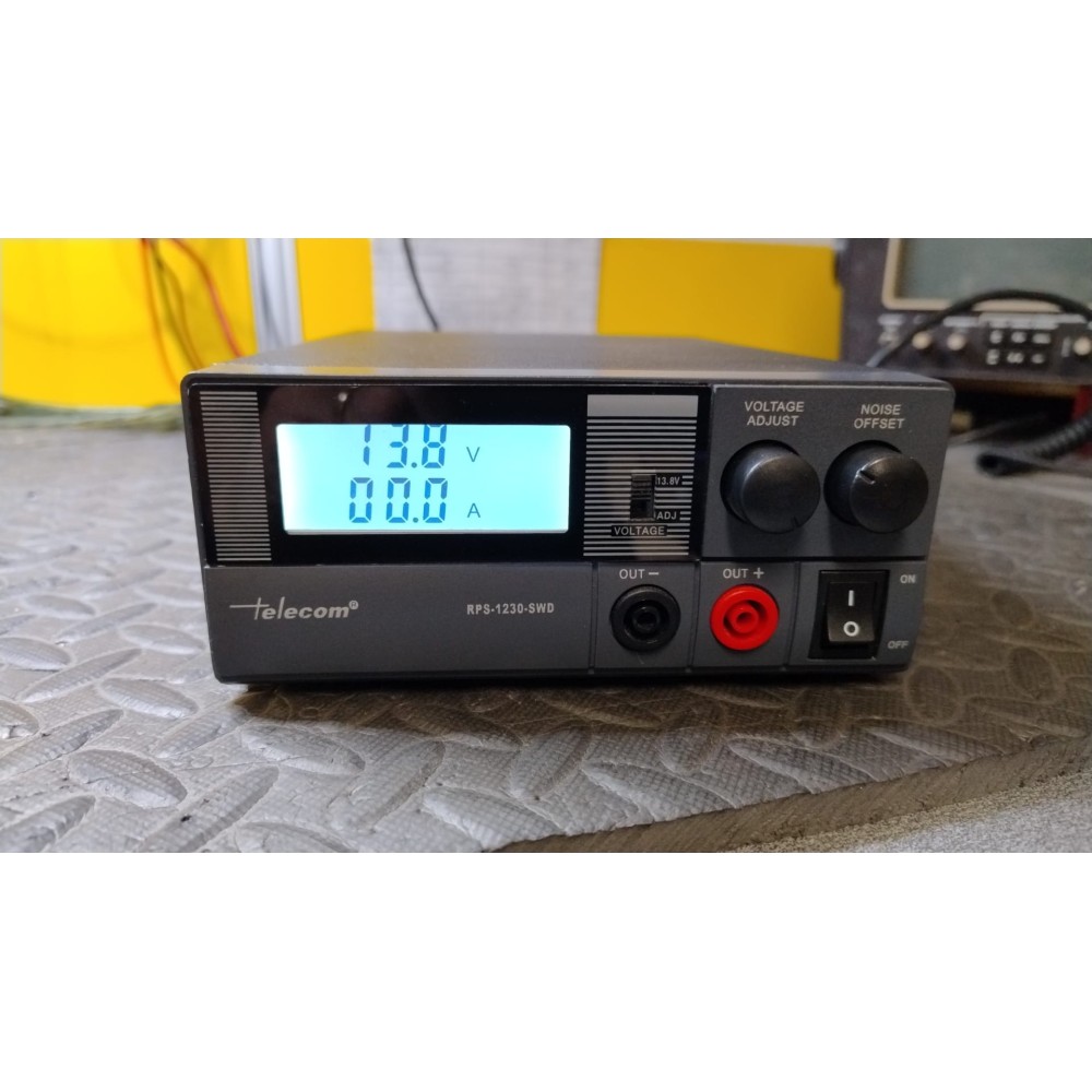 TELECOM RPS1230SWD ALIMENTATORE SWITCHING 30A 13,8V - DIGITALE - OTTIMO STATO