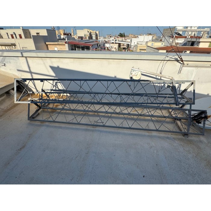 TRALICCIO PROSISTEL T40 3 SEZIONI DA 3 METRI + BASE + GABBIA