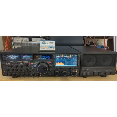YAESU FT-DX 9000D + SP9000 VERSIONE OCCHI BLU - PARI AL NUOVO