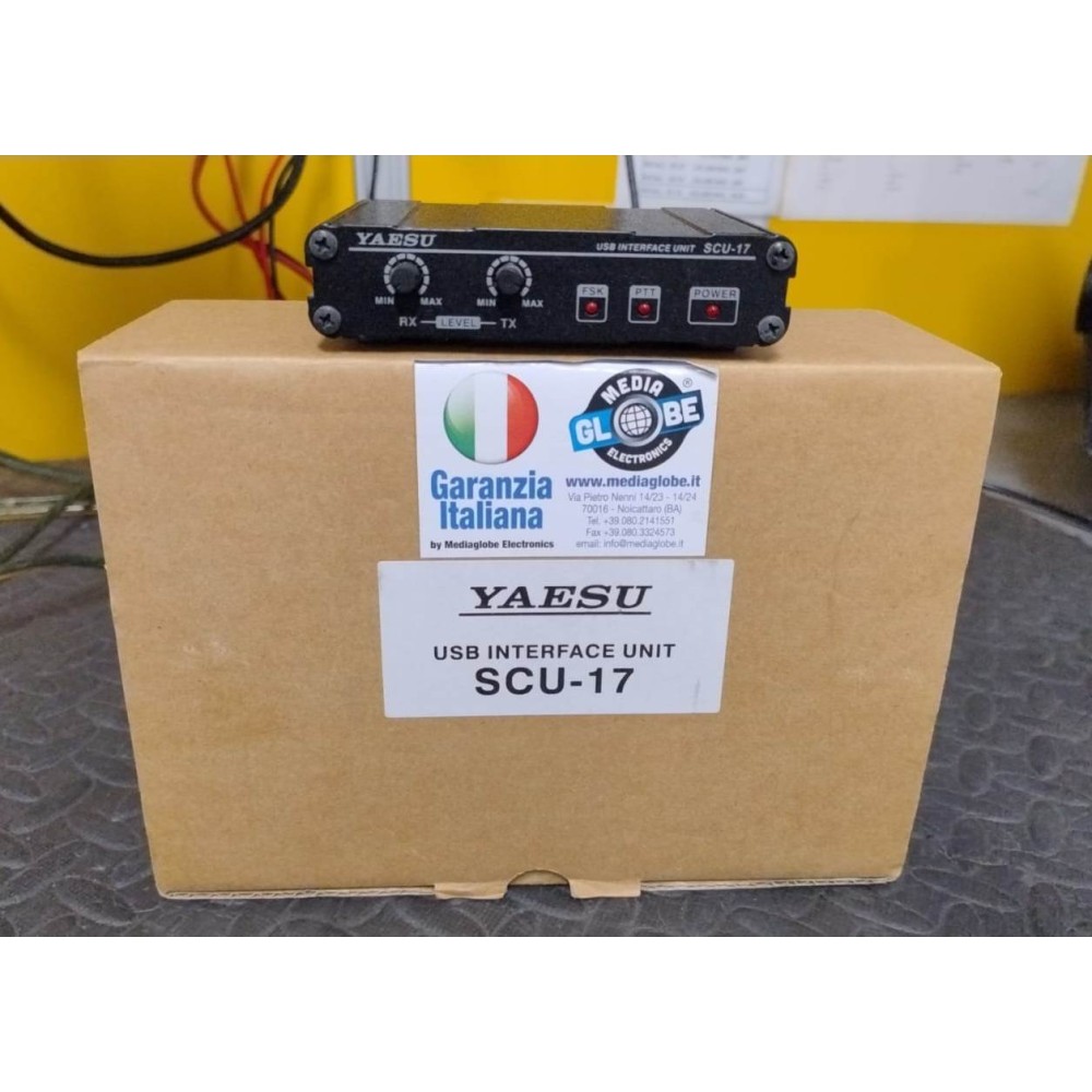 YAESU SCU-17 INTERFACCIA CON IMBALLO - OTTIMO STATO