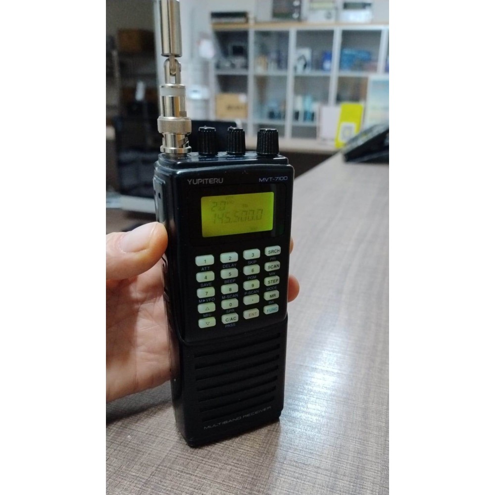 YUPITERU MVT-7100 RICEVITORE SCANNER PORTATILE 0,53-1600MHZ ALL MODE